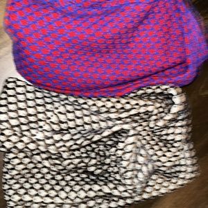 J Crew scarves-set of 2